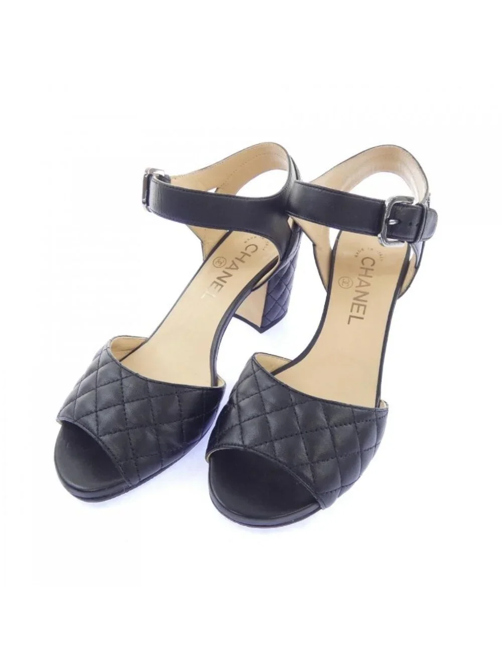 Chanel Sandals Black